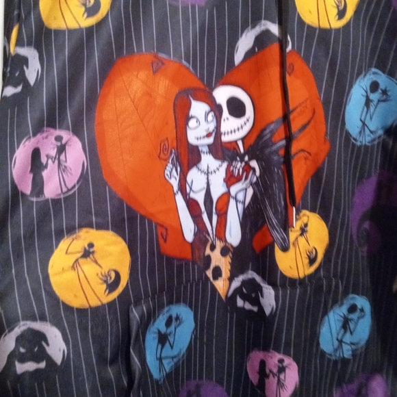 The Nightmare Before Christmas Hoodie Large. Design on front and back.(yes #2). - Picture 5 of 7